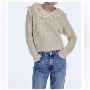 Zara crochet lace detailed sweeter